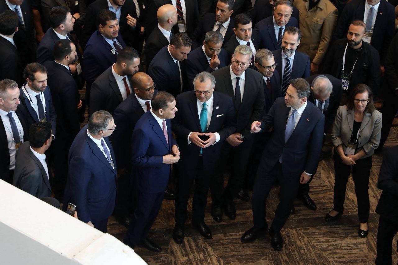 رئيس الوزراء عبدالحميد الدبيبة يلقي كلمة في افتتاح قمة ليبيا للطاقة والاقتصاد