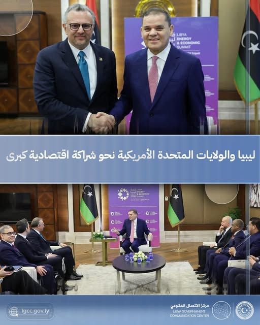 رئيس الوزراء عبدالحميد الدبيبة يستقبل مسعد بولس كبير مستشاري الرئيس الأمريكي ترامب في طرابلس