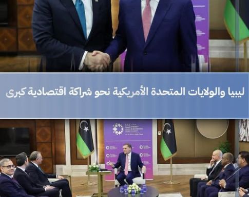 رئيس الوزراء عبدالحميد الدبيبة يستقبل مسعد بولس كبير مستشاري الرئيس الأمريكي ترامب في طرابلس